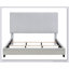 Lit plateforme en tissu d'ameublement-745616175