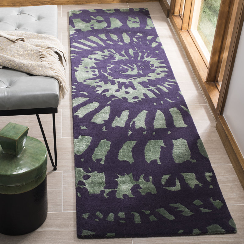 Laredo Hand Tufted Wool Abstract Rug, Runner 2'3" x 9'