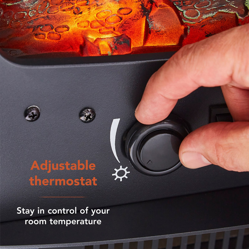 Warmlite Jesmond Log Fire Stove, 1850W