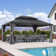 Purple Leaf 13' X 17' Hardtop Gazebo Aluminum Gazebo 