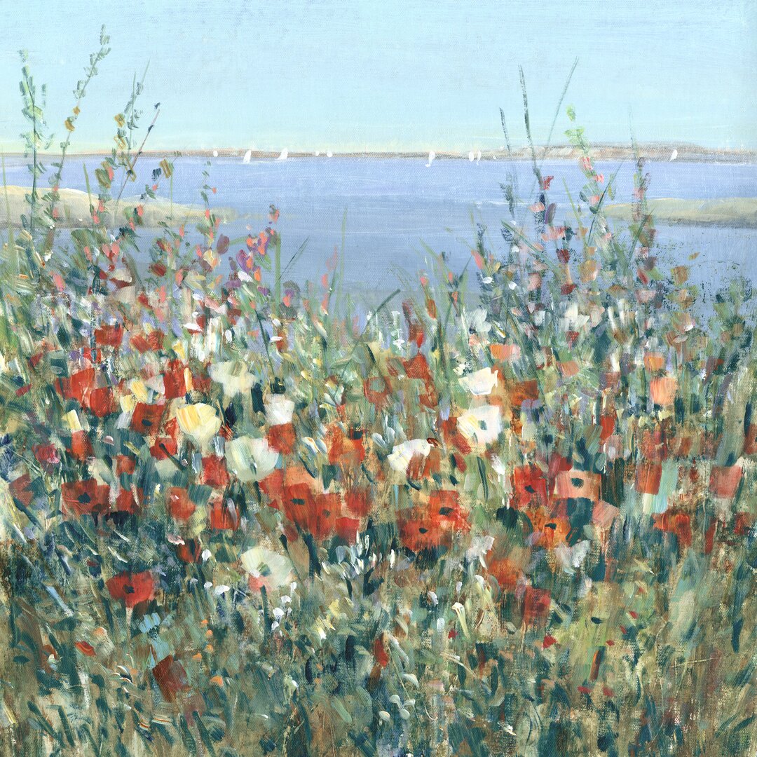 Leinwandbild Seaside Garden II von Timothy O' Toole