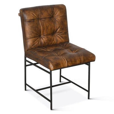 Chaise Brisbane Stockton en whisky antique
