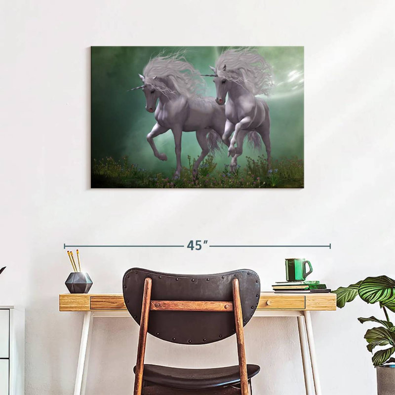 Amateurs de licorne, H 24 po x l 36 po
