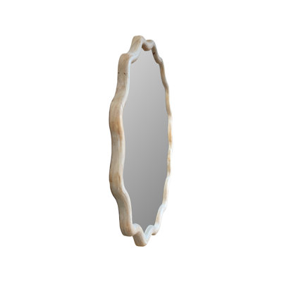 Pine Ripples Round Mirror