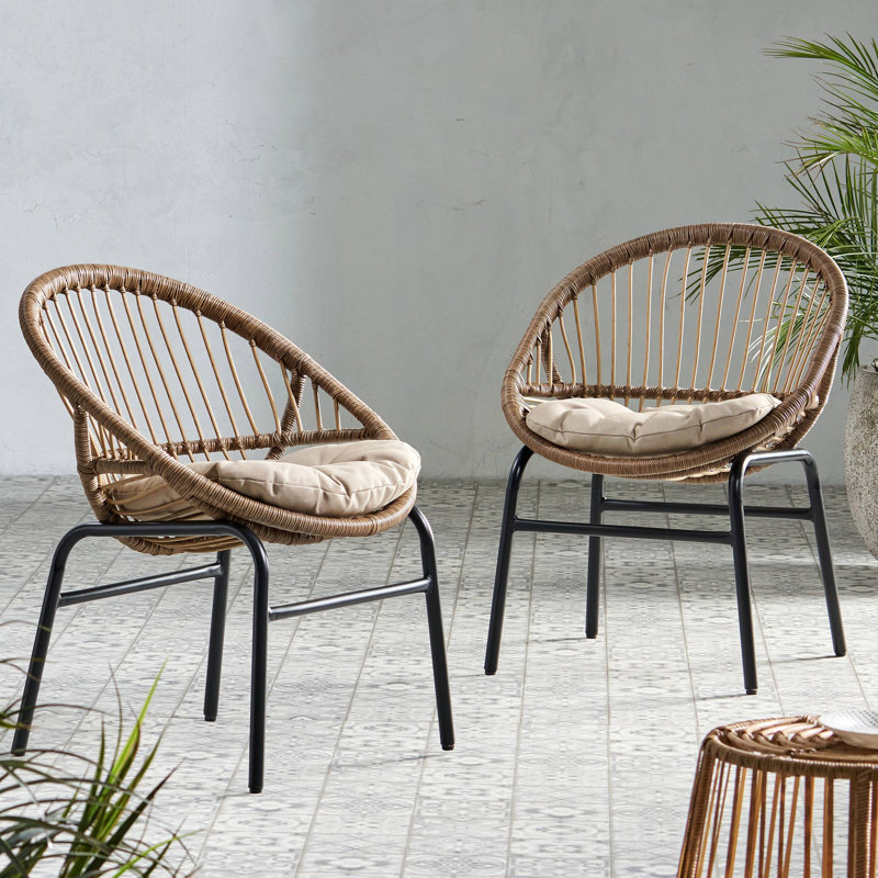 Chaise Edgar (ensemble de 2)