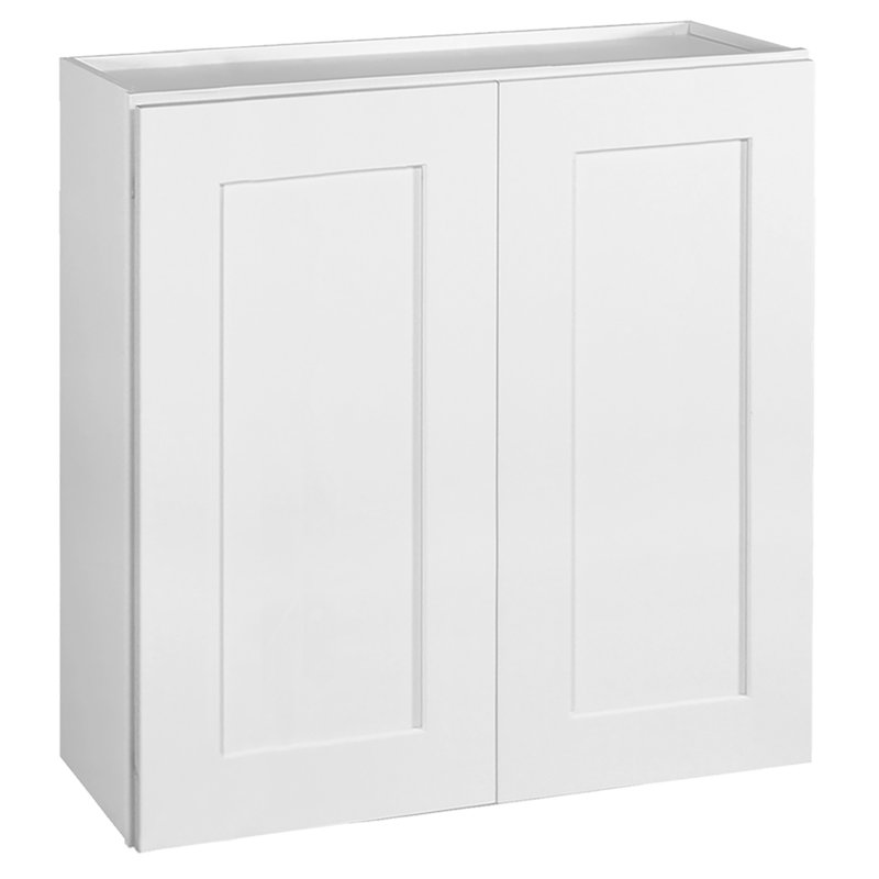 Armoire de cuisine style Shaker de Design House Brookings (prête à assembler), Blanc, H 30 po x l 30 po