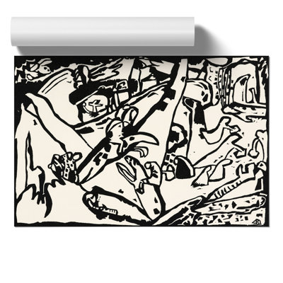 Composition Vol.2 by Wassily Kandinsky - No Frame Painting