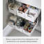 Panier de rangement à deux niveaux Yamazaki Home, plastique ABS-100210123