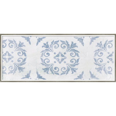  Framed Fabric Pinboard, Textures IX by Wellington Studio Printed Bulletin Board for Use as a Vision Board or Wall Organization