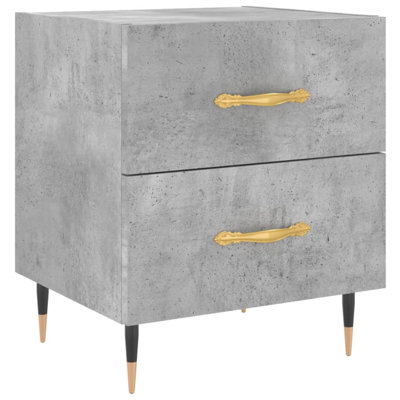 Rydal 40cm W Iron Bedside Table