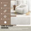 Fauteuil moelleux pivotant en fausse fourrure-1037325353