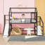 Lit mezzanine avec glissade et escalier House-914573907-914573906