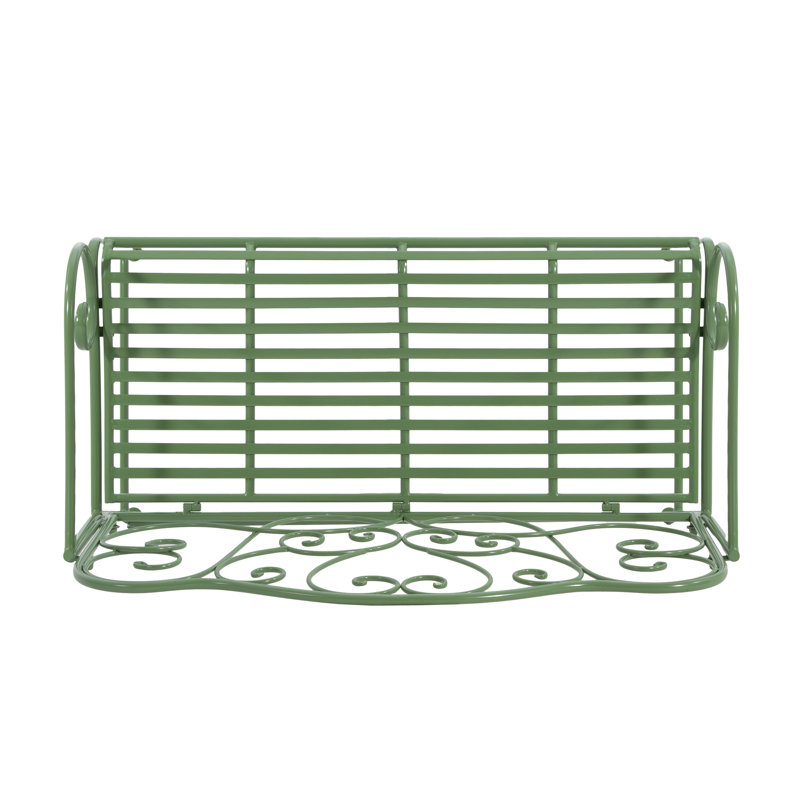 Banc de jardin extérieur Sunnydaze - vert