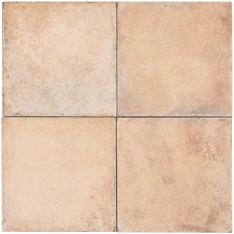 Faenza 8x8 Terracotta Porcelain Square Wall and Floor Tile (6.46 sq ft/case) - 15 Pack, Cotto