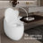 Egg Shape Smart Toilet, Single Flush, 1.28 GPF