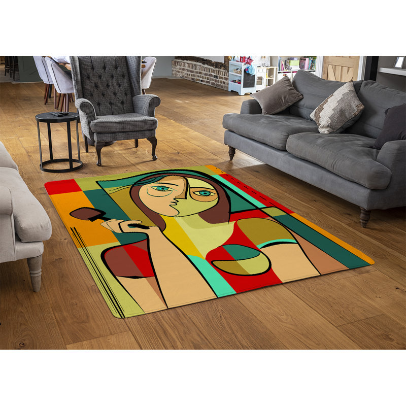 Jadziah Shag Area Rug, Rectangle 140 x 200cm