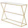 Sabrina 45'' Glass Top Console Table
