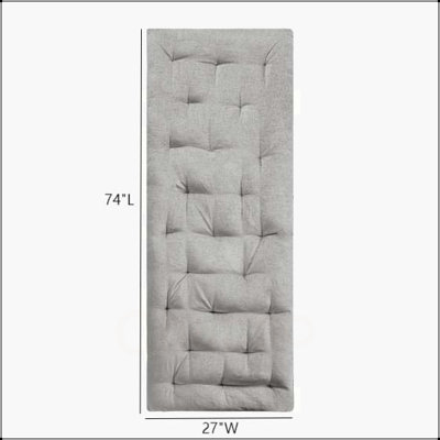 Coussin de sol en poly chenille