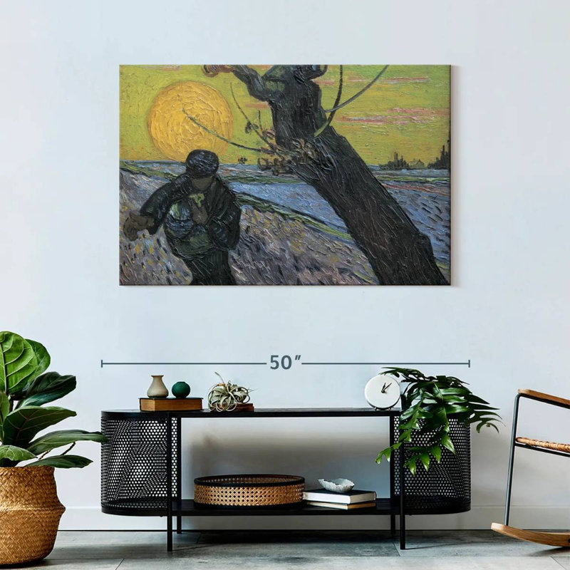 Senne le semeur 1888, H 30 po x l 45 po