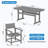 6 - Person Reata Rectangular  Outdoor Dining Set with 6 Chairs All Weather Use-342611569