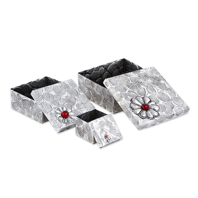 Boîte décorative en aluminium Joyous Cadeaux