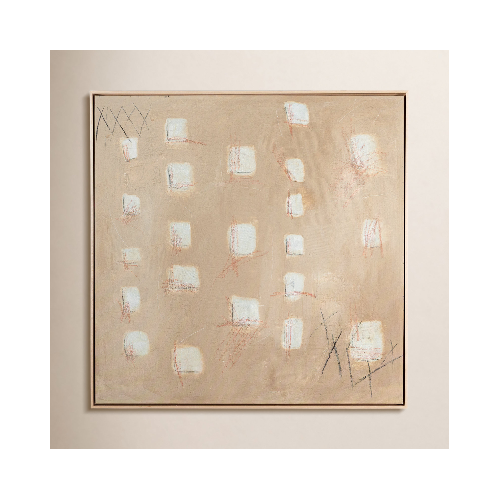 Cinnamon Billet by Jamie Beckwith, 32" H x 32" W x 2" D