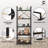 CAPHAUS  Ladder Bookshelf, Bookcase Shelf Storage Rack Organizer-43747383