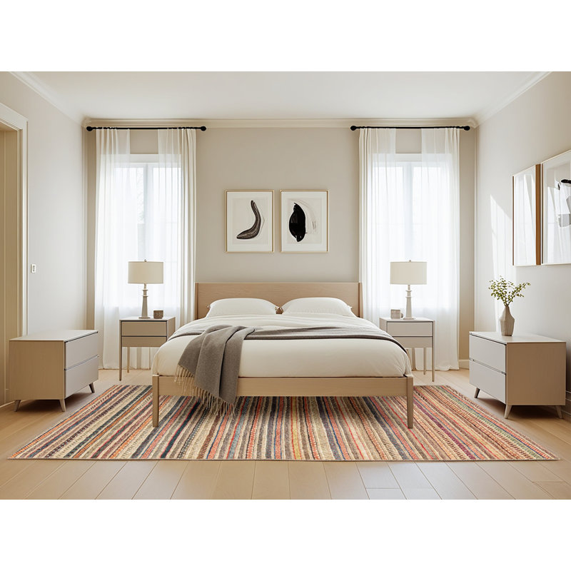 Tapis abstrait moderne 4217, Rectangle 5 pi x 8 pi