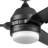 54" Port Isle 3 Blade Indoor Outdoor Ceiling Fan with Remote and Light Kit Included