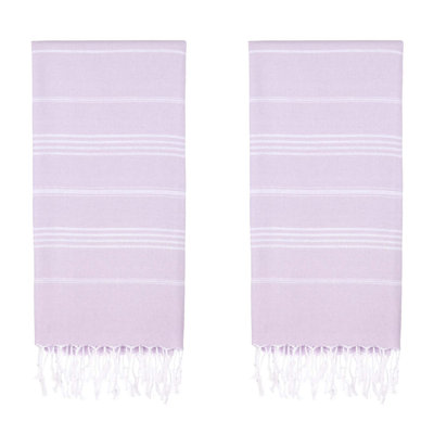 Dayanara Turkish Cotton Beach Towel Set