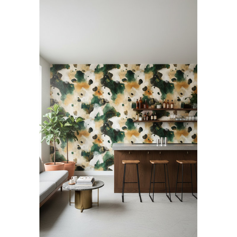 Abstract Wallpaper Organic Wall Mural