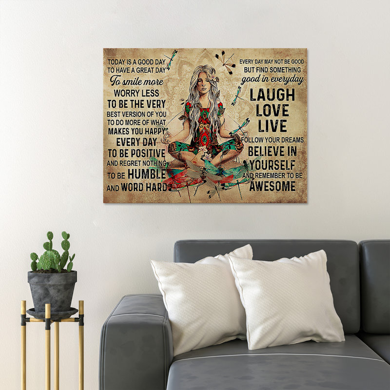 «Value N'applique pas», impression sur toile tendue, H 24 po x l 36 po x P 2 po
