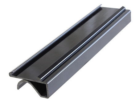 Étiquette de tablette en plastique , H 0,63 po x l 1,3 po x P 6 po