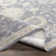 Conlan Machine Woven Oriental Gray/Blue Area Rug