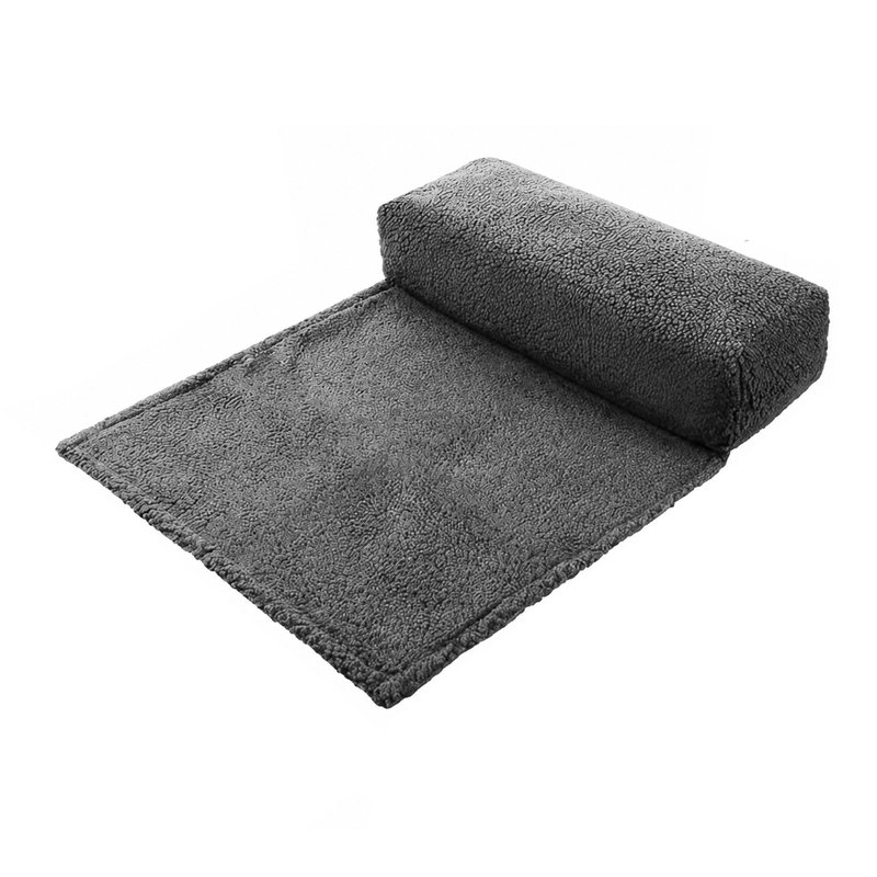 Oreiller cervical pour fauteuil inclinable, oreiller appui-tête réglable avec poches de rangement, oreiller lavable pour canapé, chaise de bureau, voyage