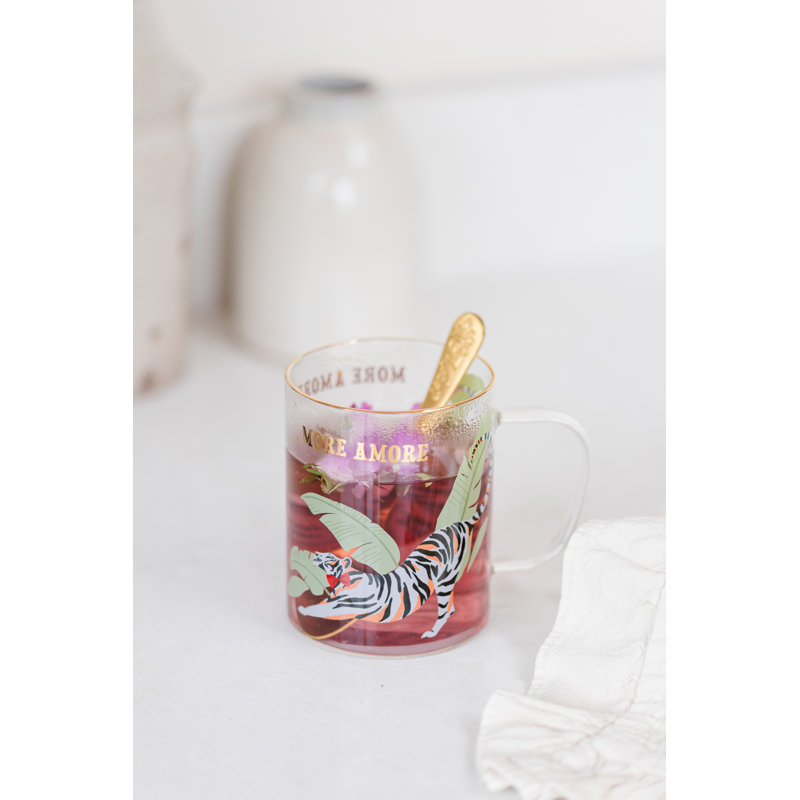 Yvonne Ellen - Tiger Glass Mug