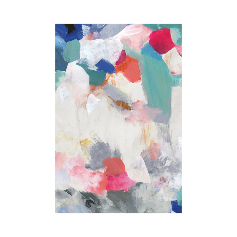 Summer Together II by Asia Jensen - Wrapped Canvas Painting, 20.32 cm H x 30.48 cm W