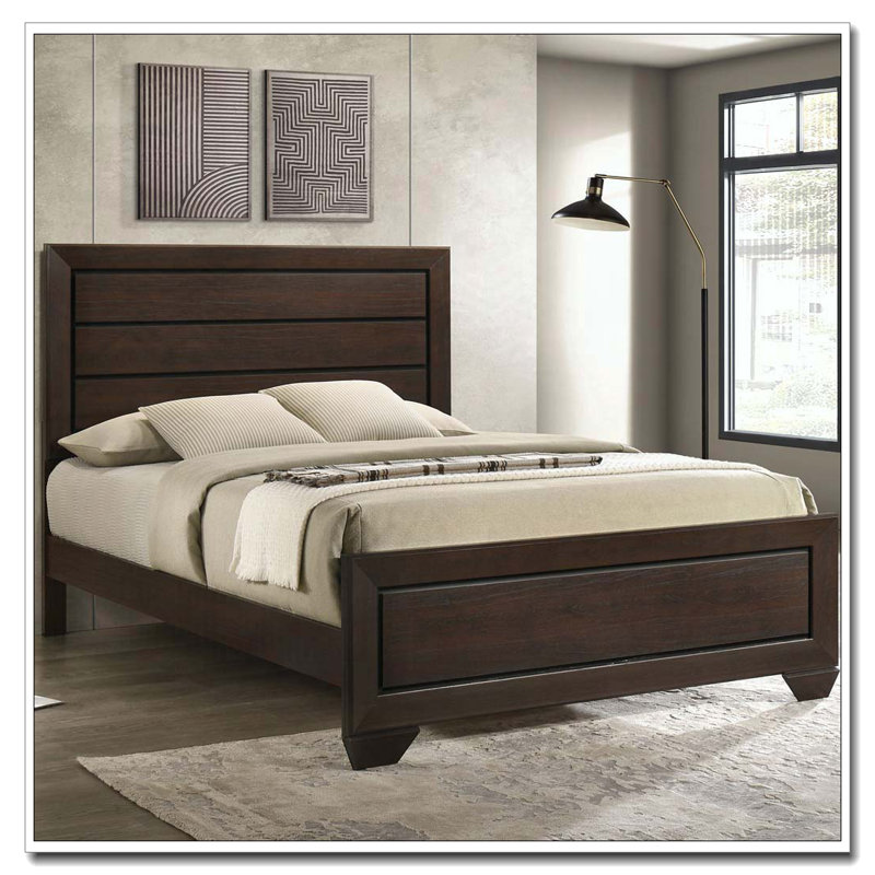 Wood Panel Bed