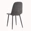 Chaise d'appoint en velours l 16,9 po-164372599