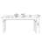 Black Rectangular Solid wood Dining Table For Dining Room/Kitchen-436037008