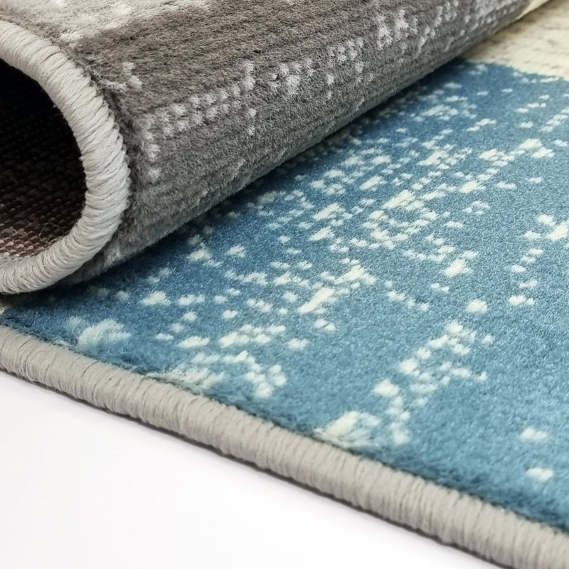 Friscia Geometric Area Rug, Rectangle 120 x 170cm