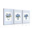 3 Piece Wrapped Canvas Print