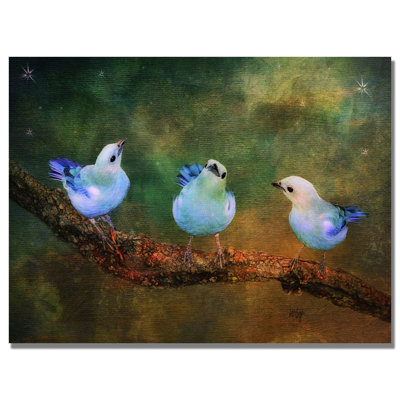 " Three Little Blue Birds " by Lois Bryan