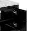 Armoire de meuble-lavabo simple 24 po avec portes et tablette ouverte 24 po-782796454