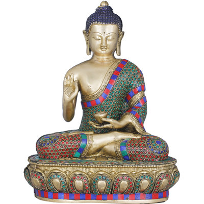 Bouddha prêchant son dharma - Bouddhiste tibétain