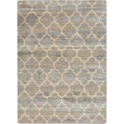 First Take Antique Trellis Hazelwood Area Rug
