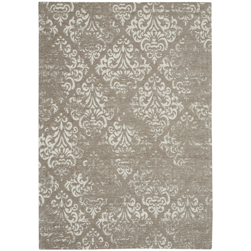 Sophie Damask Area Rug, Rectangle 152 x 213cm