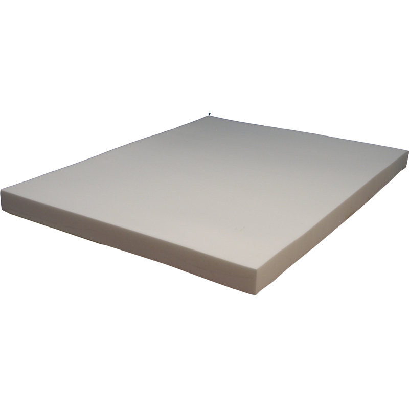 Super Premium Soy Based Memory Foam Mattress Topper, Twin, Memory foam, 3"