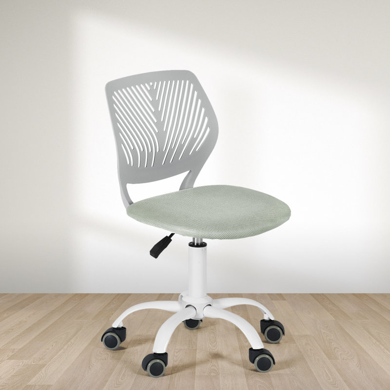 Valerii Mesh Office Chair, Grey/Light Green, Mesh