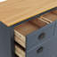 Millwood Solid Wood 79 cm W Chest of 5 Drawers-1811380283